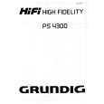 GRUNDIG PS4300 Manual de Usuario