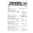 GRUNDIG RF800 Manual de Servicio