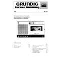 GRUNDIG CR150 Manual de Servicio